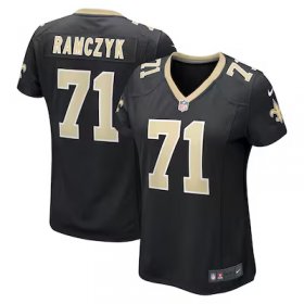 Ryan Ramczyk Saints #71 Women's Game Jersey - Black #71Ramczyk Most Popular in Women Jerseys Ryan Ramczyk Saints #71 Women's Game Jersey - Black #71Ramczyk Most Popular in Women Jerseys