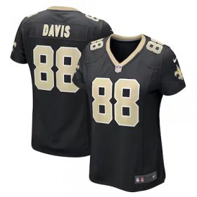 Shaquan Davis Saints #88 Women's Game Jersey - Black #88Davis Most Popular in Women Jerseys Shaquan Davis Saints #88 Women's Game Jersey - Black #88Davis Most Popular in Women Jerseys